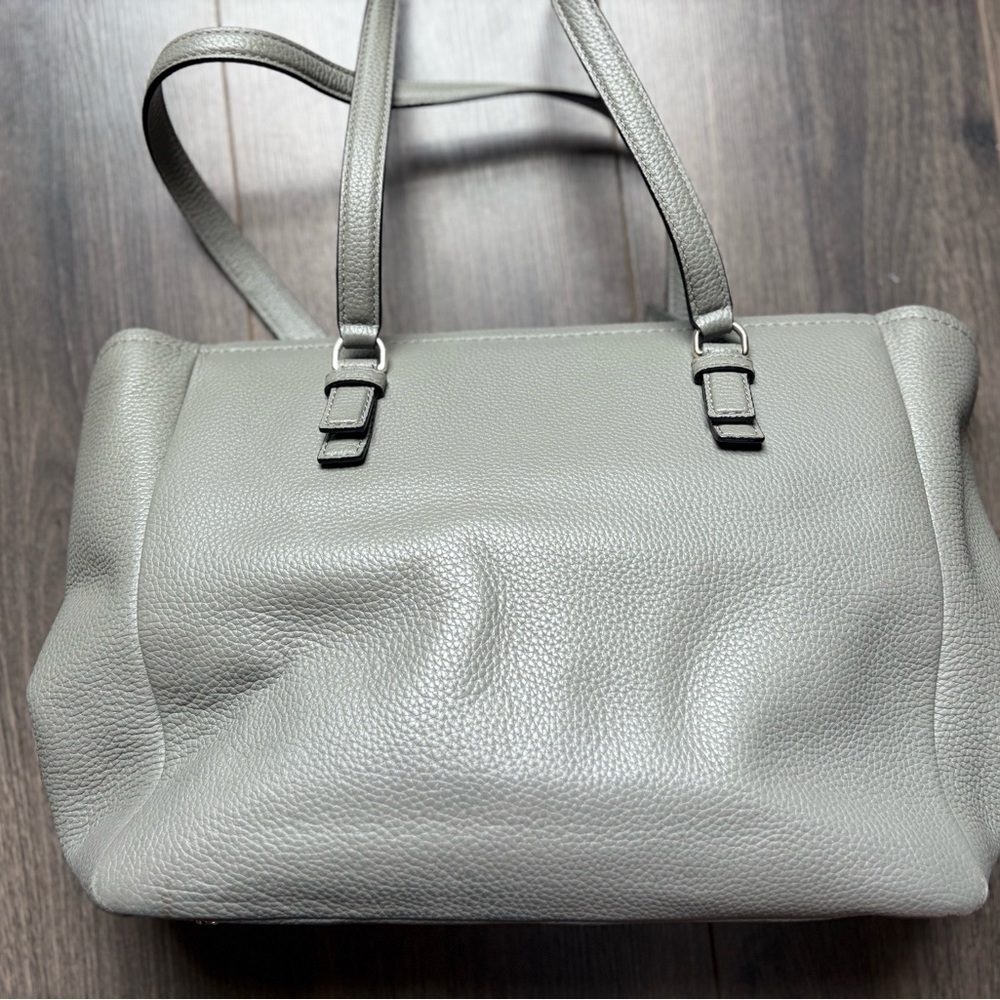 Kate Spade Charcoal Leather Tote - Picture 3 of 4